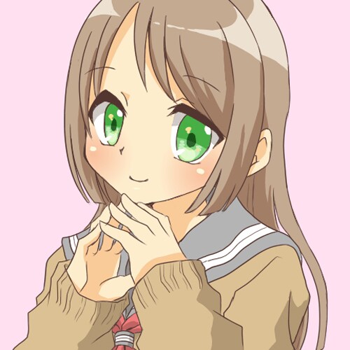 SNSのアイコン（女の子）描きます イメージ1
