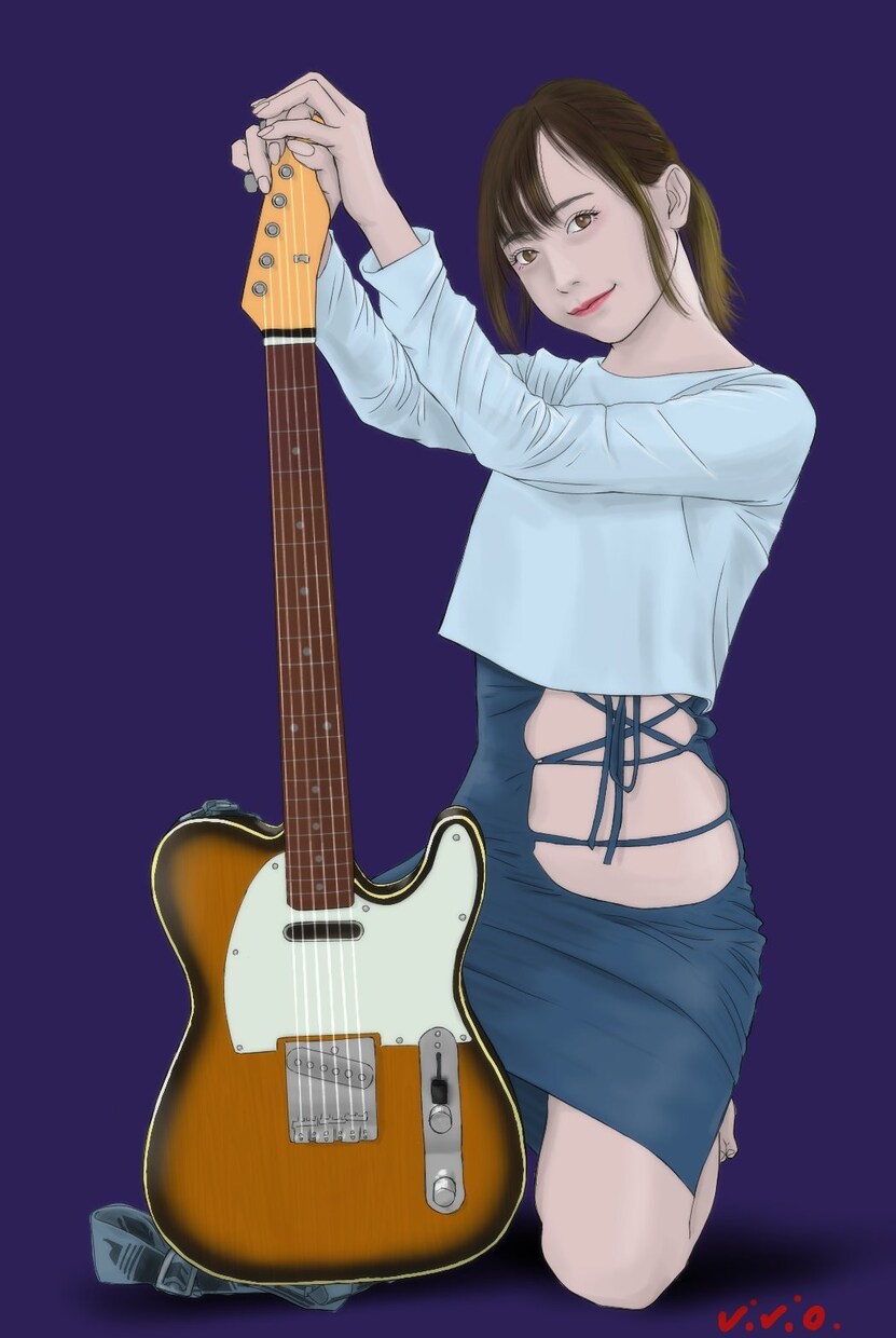 似顔絵、イラストをややリアル風に作成します 元アニメーター(原画経験有)が似顔絵、イラストをお描きします イメージ5