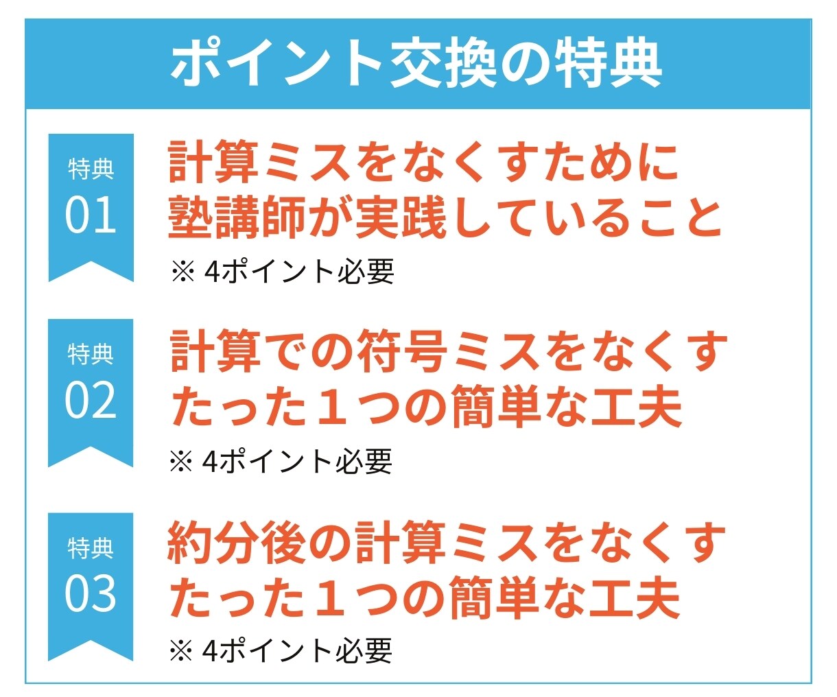 中学生の勉強の習慣化をサポートします 勉強報告＋ポイント制度で、勉強の習慣化を1ヶ月間サポート イメージ5