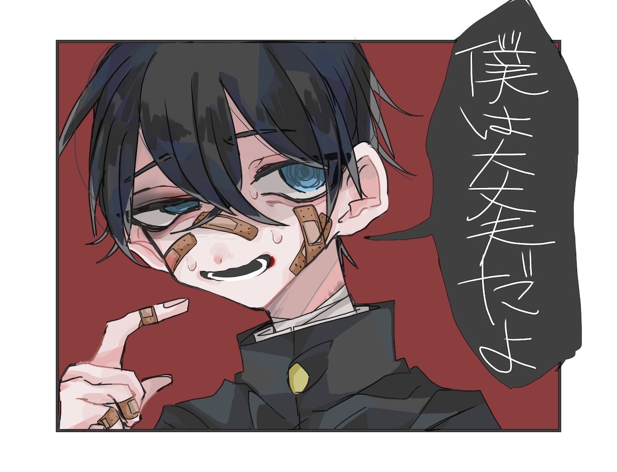 SNS用アイコンや一枚絵のご依頼受付します 気軽にアイコンやオリジナルイラストを制作します イメージ4
