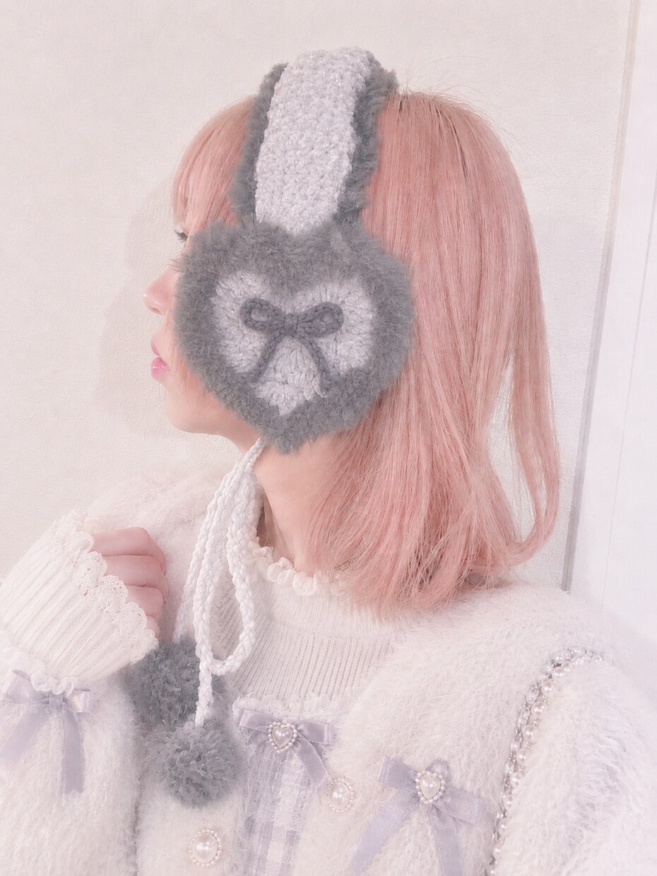 イヤーマフ制作いたします ふわふわなイヤーマフで寒い時期を可愛く過ごしましょう♡ イメージ1