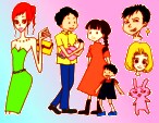 かわいい・シンプル・ほのぼの　イラスト描きます 商用可能です。ホームページ、パンフレット、SNSなどに・・ イメージ1