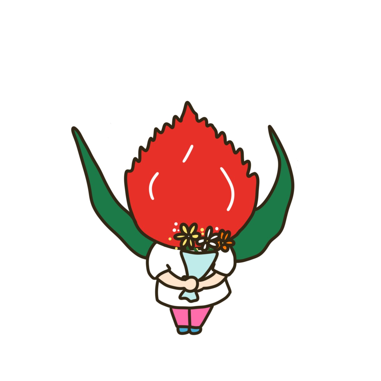 かぶりもの似顔絵イラスト描きます 好きなものをかぶって自分だけのオリジナルキャラを作ろう♪ イメージ8