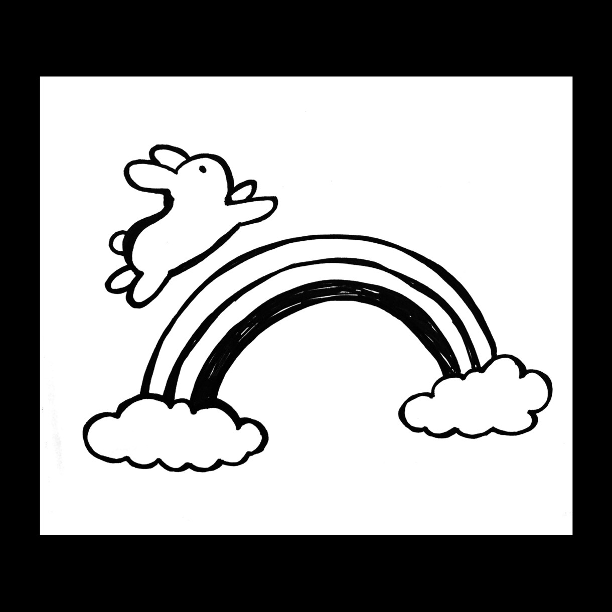 今だけおためし価格　占い線画イラスト描きます あなたの自己紹介から連想した不思議な雰囲気の線画描きます イメージ1