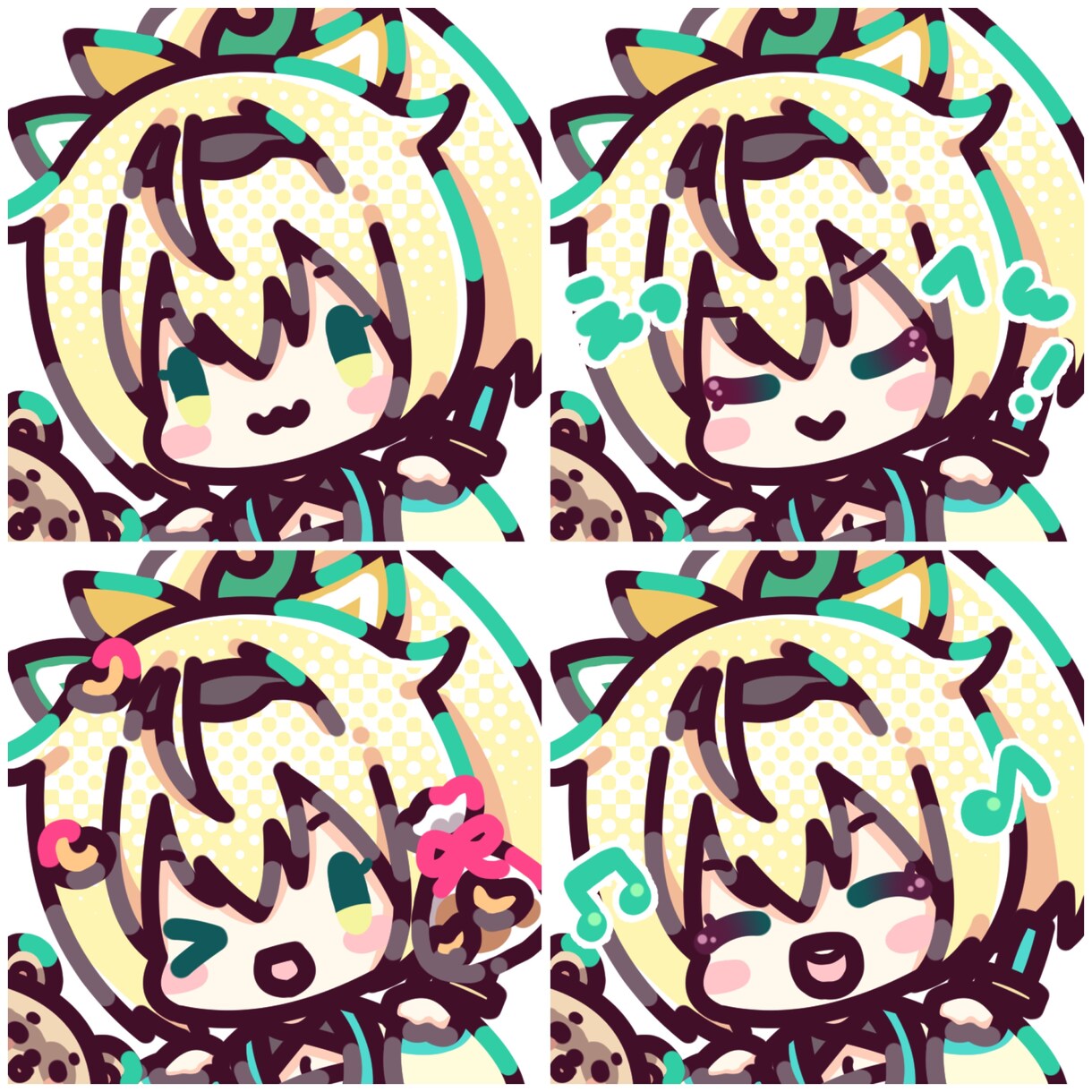 LINEスタンプ・YouTube絵文字描きます 1点からok! 商用利用可能！ライバーさんにおすすめです！ イメージ6