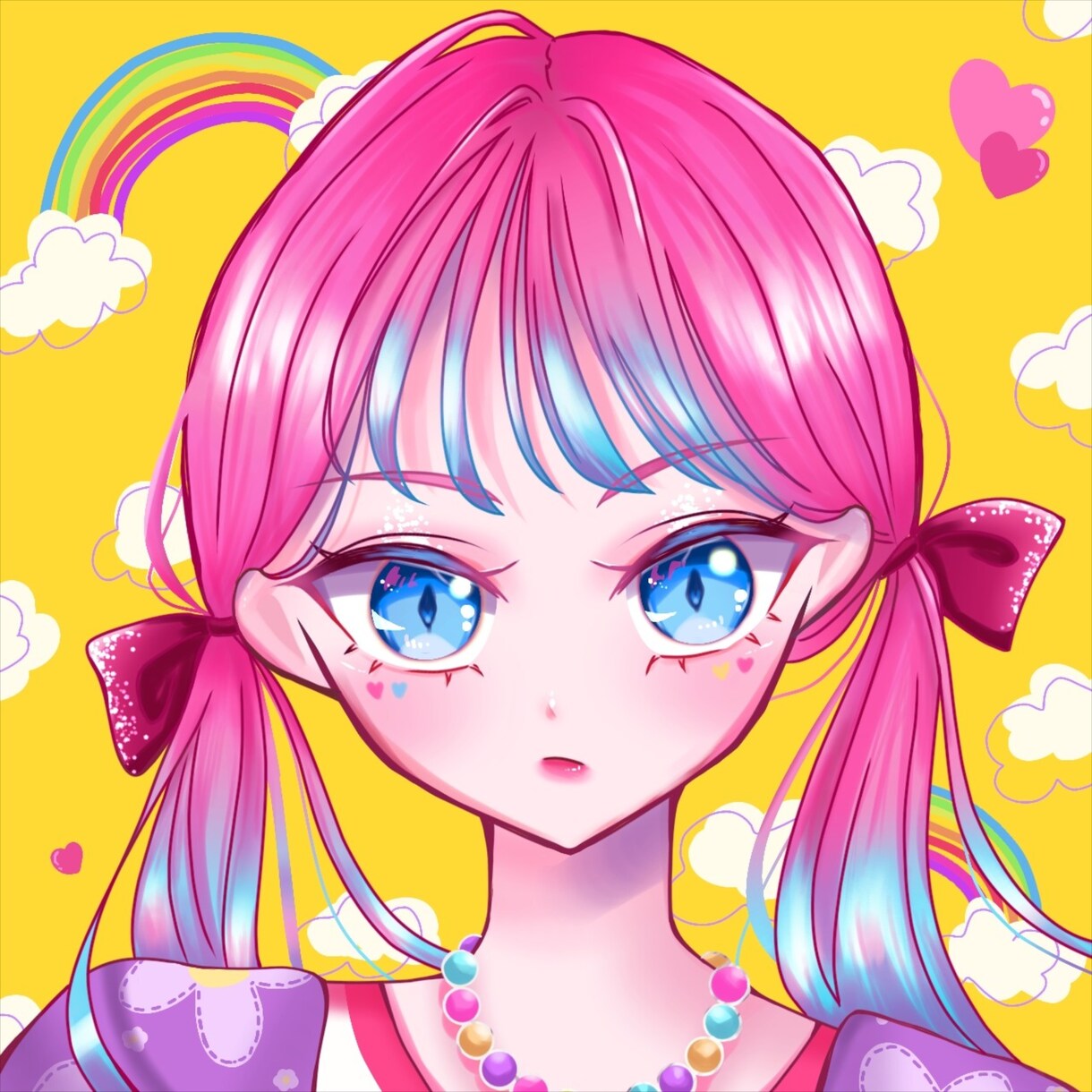 かっこかわいいイラスト描きます お客様のイメージを近づけるためにやり取りを大切にしたいです！ イメージ6