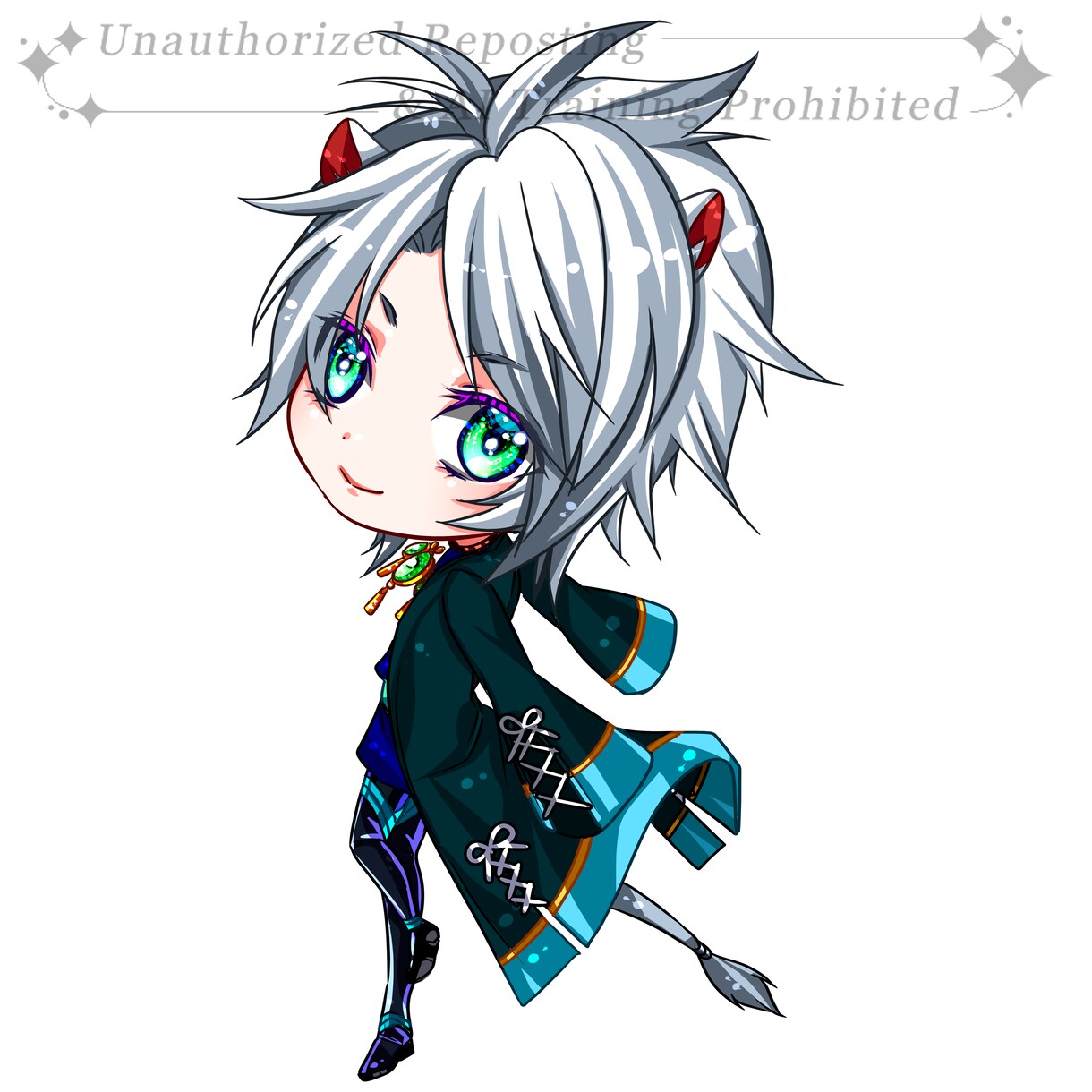 デフォルメ絵を描きます あなたのキャラクターを可愛い絵で！ イメージ2