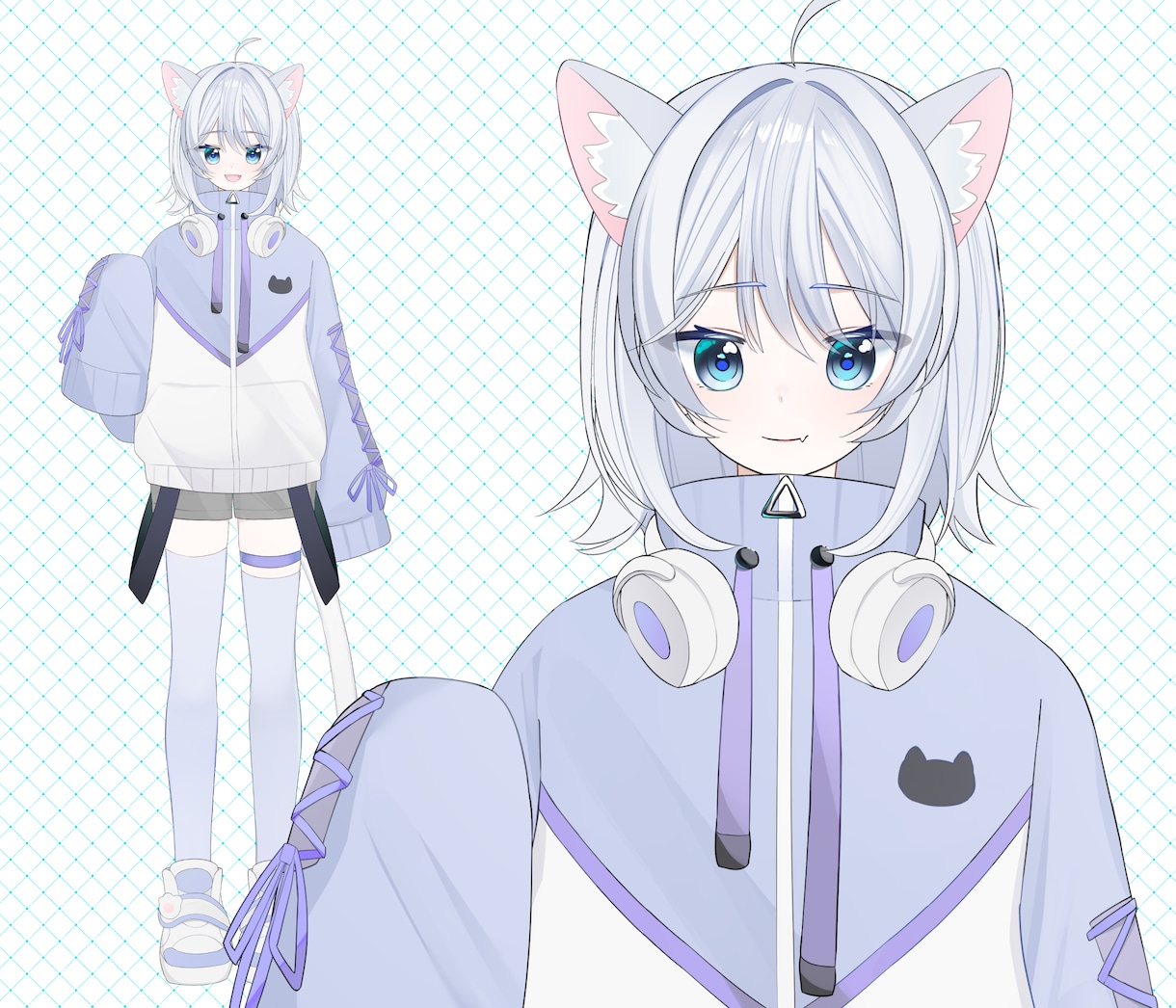 初めての方も安心!!オリジナル立ち絵を制作します 丁寧なヒアリングで理想のキャラクターを立ち絵として形にします イメージ9