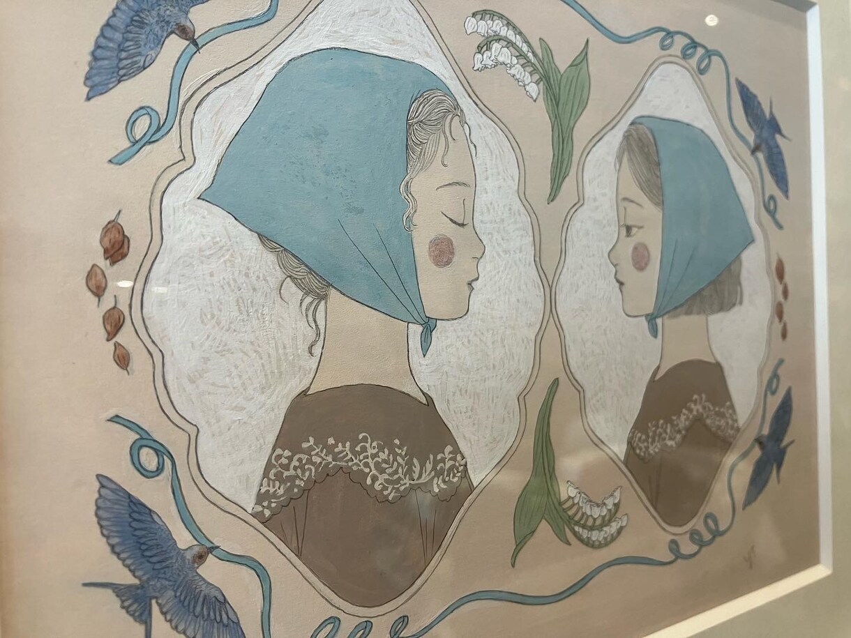 絵本の1ページのようなウェルカムボード承ります お家に飾りたくなるようなアナログ絵です(๑˃̵ᴗ˂̵) イメージ8