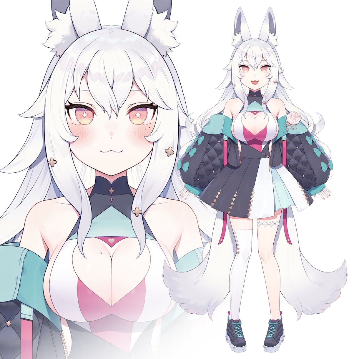 Vtuberキャラデザ、イラスト制作いたします 様々なご活動のお手伝いができれば嬉しいです。 イメージ4
