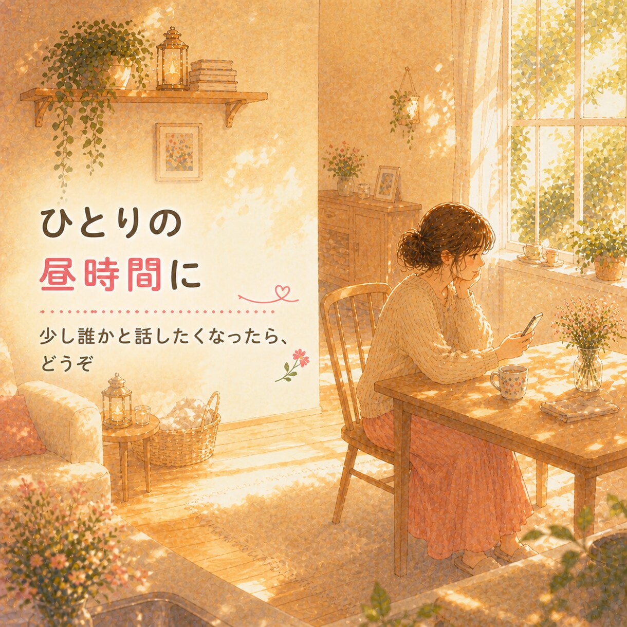 言葉にならない気持ち、お聴きします ただ話したい、ただ聴いてほしい時も安心してお話しください イメージ5