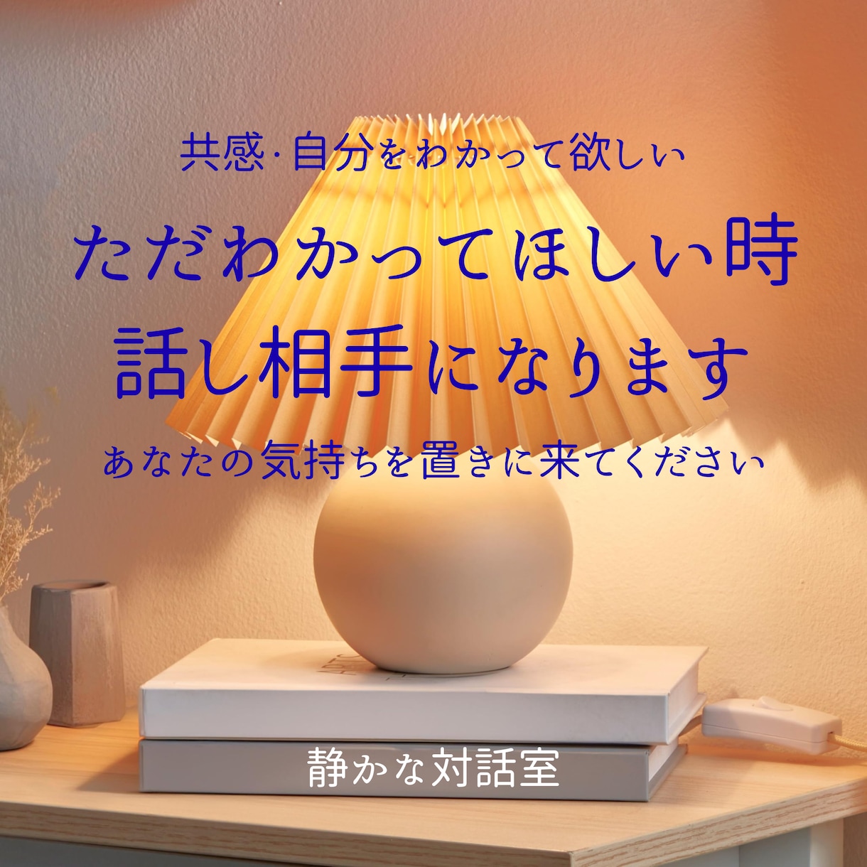 ただわかってほしい時　話相手になります ー40代ー50代ー60代ーあなたの気持ちを置きに来てください イメージ1