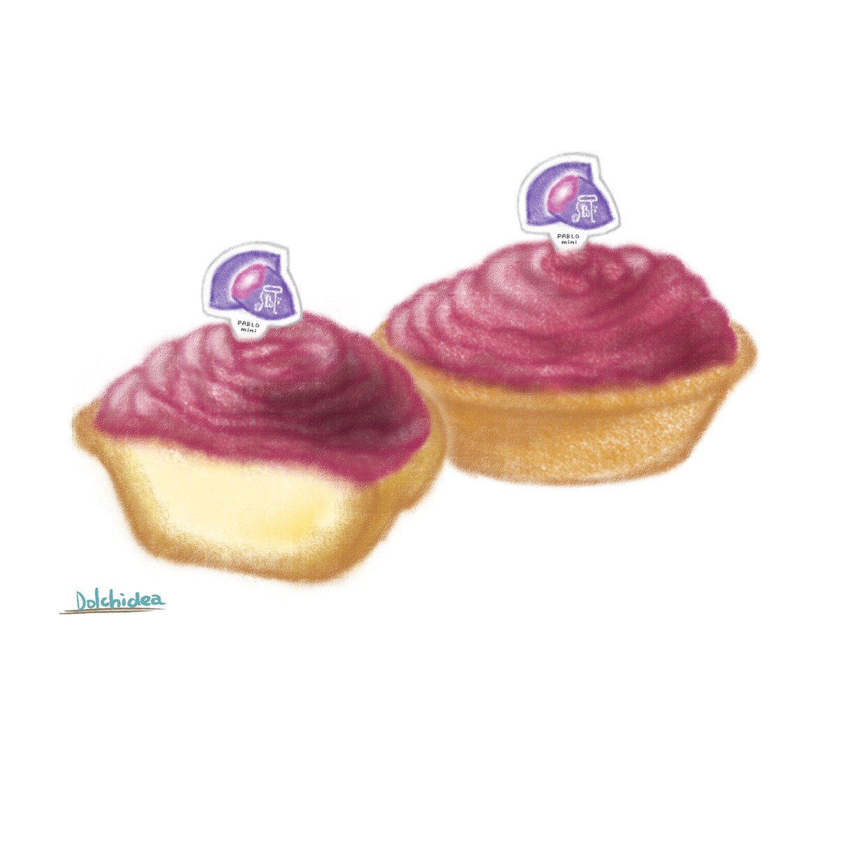 ふわっと可愛い食べ物イラスト描きます ゆるかわで美味しそうなフードイラスト作成します！メニュー等に イメージ9