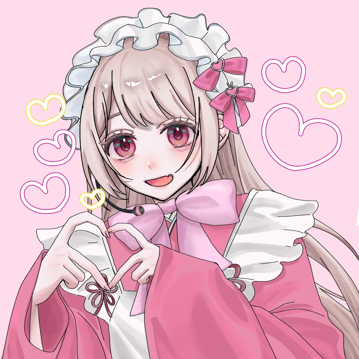 SNSアイコンにも⭕️可愛いイラスト描きます 可愛いを詰め込みますෆあなたの理想を形に❤︎*｡ﾟ イメージ1