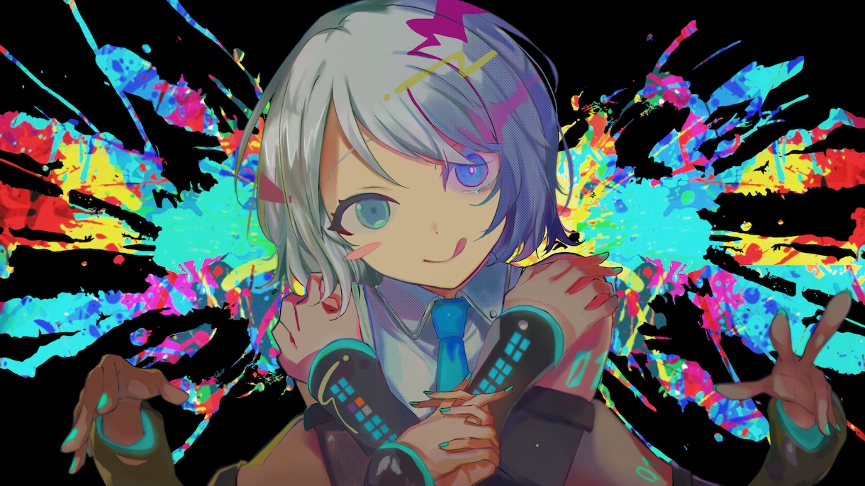 イラスト・MIX・動画編集をセットでお届けします 固定キャラでオリジナル歌ってみた動画を作りませんか？ イメージ7