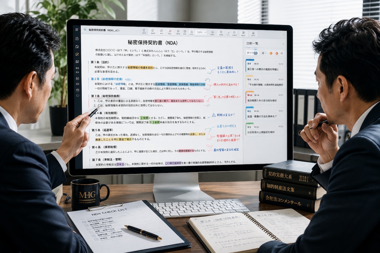 即日チェック！行政書士が業務委託契約書確認します フリーランス様向け｜契約書リーガルレビュー、利用規約、NDA イメージ6