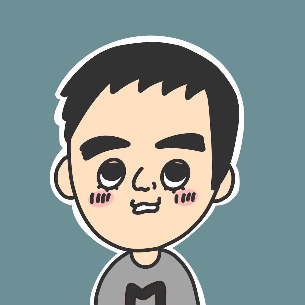 ポップな似顔絵描きます SNSのアイコンやプレゼントにも是非♡ イメージ5
