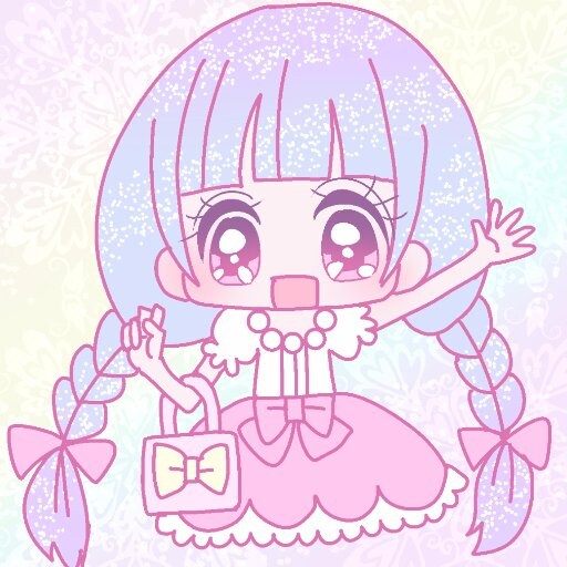ちびキャラアイコン描きます きらきらゆめみる女の子イラスト イメージ1