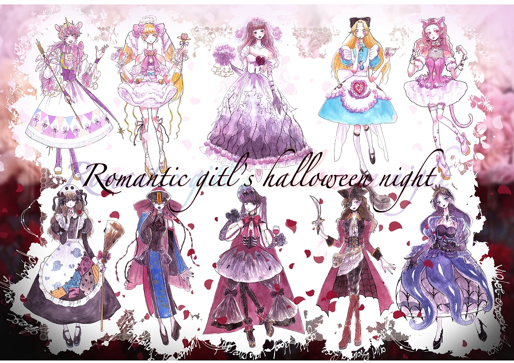 かわいい衣装・キャラクターデザインします キャラクター、Vtuber、ステージ、衣装のデザイン考えます イメージ9