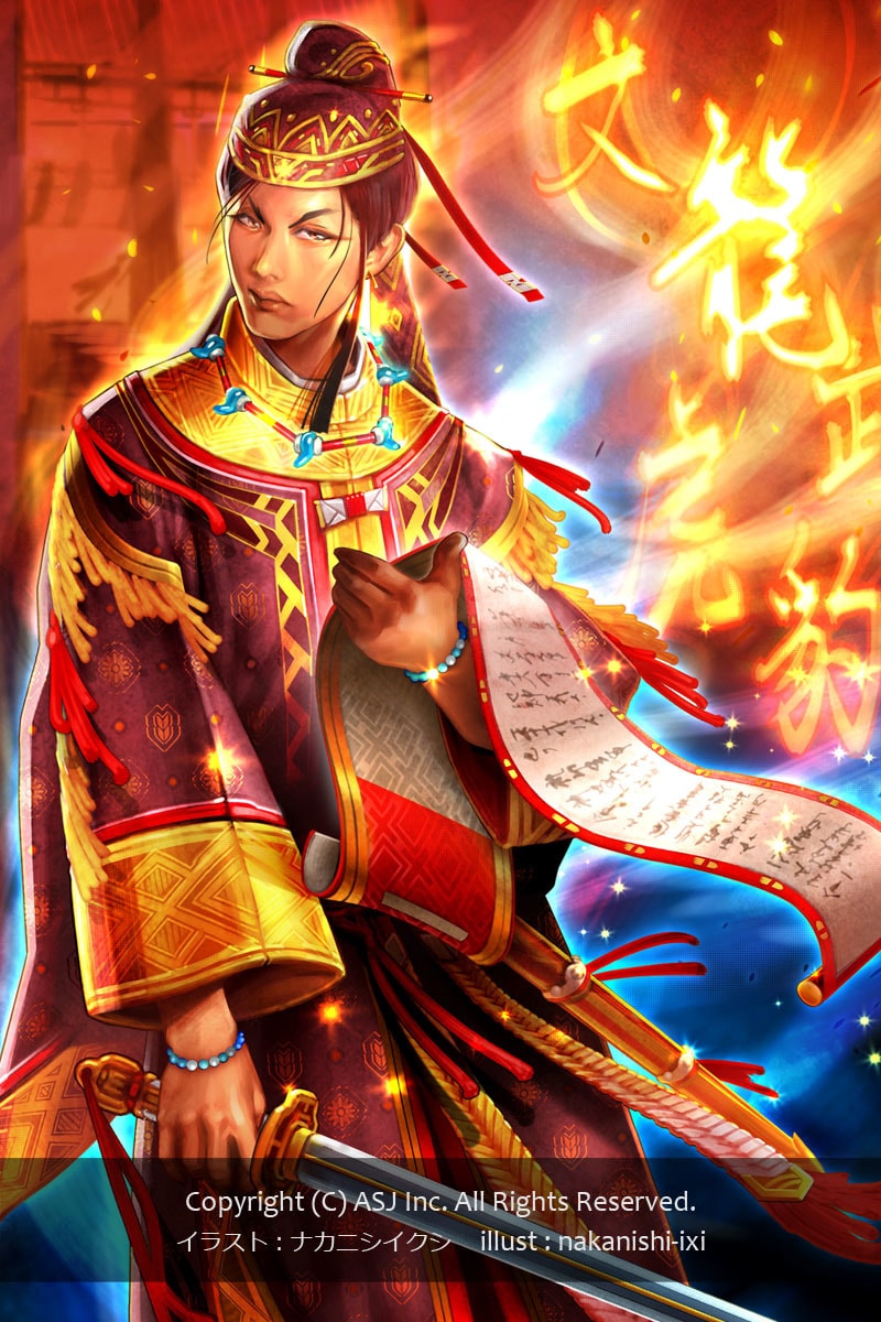 トレカイラスト（戦国武将・偉人）描きます トレーディングカードゲームのイラストなどに イメージ4