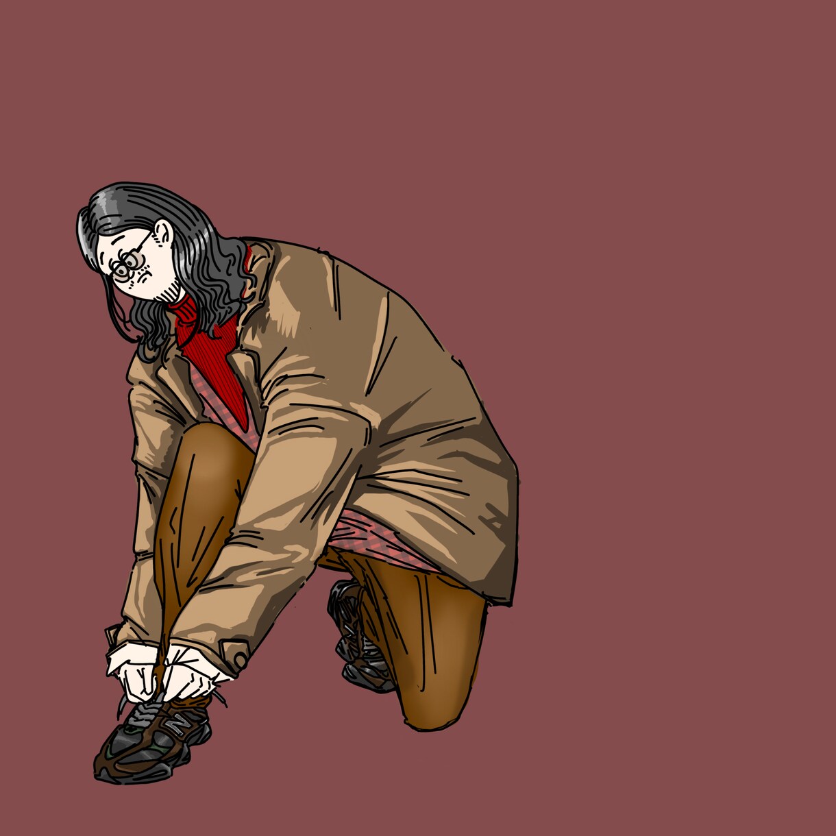理想のコーディネートをイラストで描きます SNSのアイコンにおすすめです! イメージ3