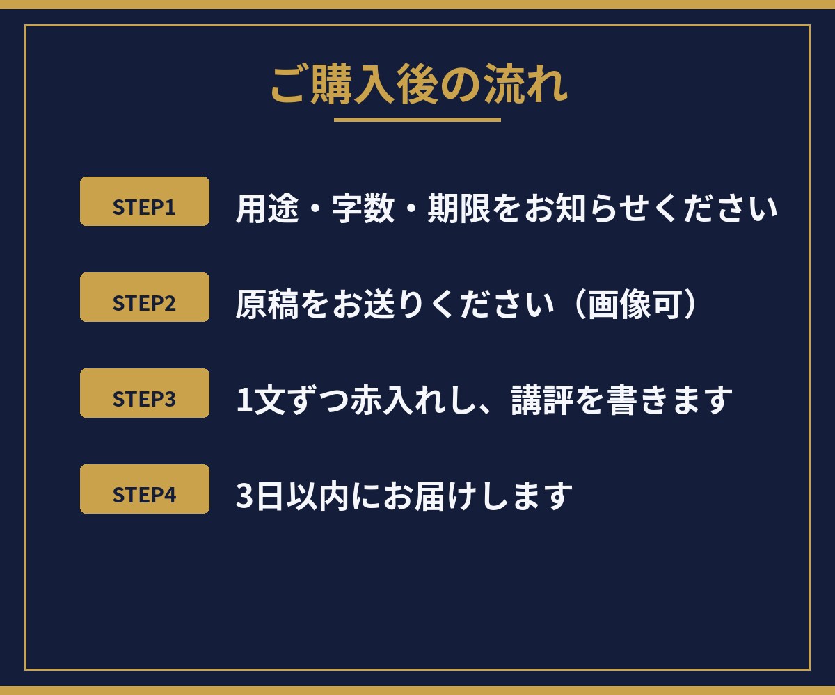 小論文・作文・志望理由書を添削します 受験も就活も、予備校での添削経験と進路指導16年の視点で イメージ7
