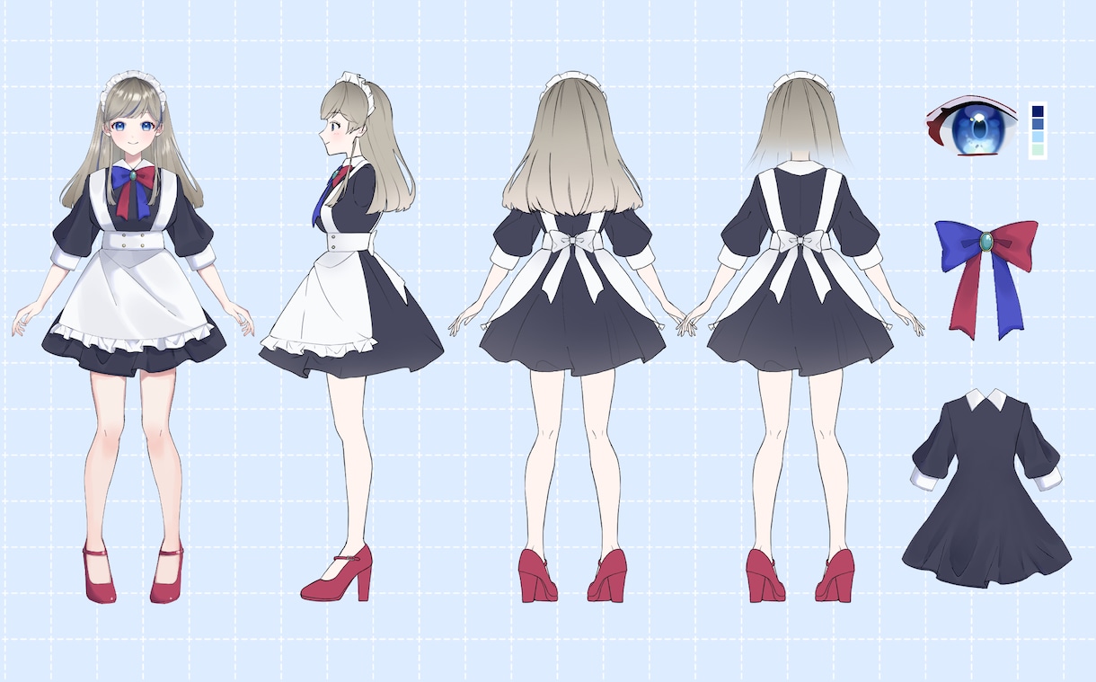 VTuber用モデルを制作させていただきます かわいい！かっこいい！モデルを制作させていただきます！ イメージ3