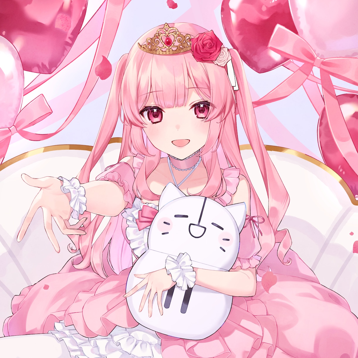 高品質で可愛いイラスト制作いたします イラスト、動画素材、MV、サムネイル等制作できます！ イメージ1