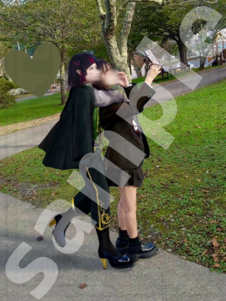 リアルな夢絵を描きます 完全手描き。写真にリアルな人物を描き込みます。 イメージ3