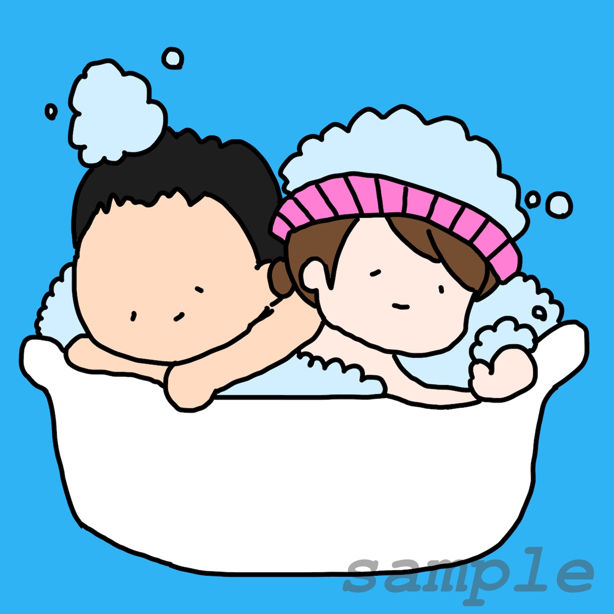 ゆるゆるふわふわな幸せになれるイラストを提供します 幸せになれるイラストを一緒に作りあげていきましょう♡♡ イメージ4