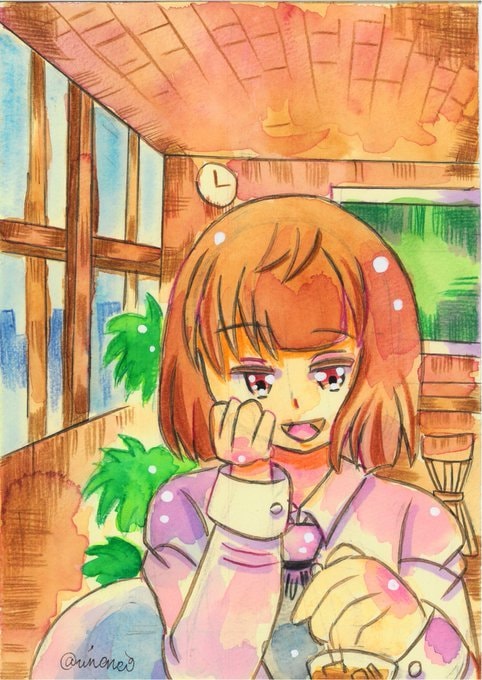 水彩でイラスト描きます 水彩ならではの暖かいイラストはいかがですか？ イメージ5