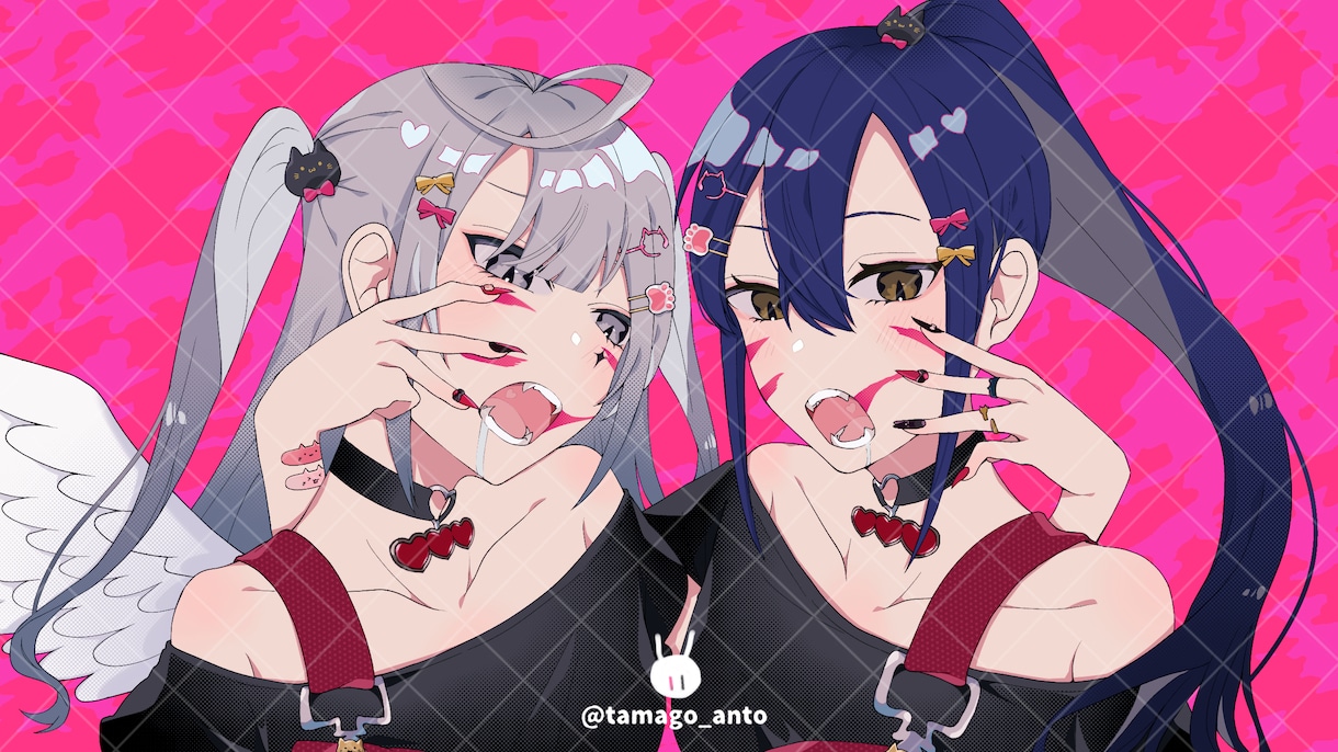 歌ってみた/オリジナルMVイラスト描きます 歌ってみた動画サムネイル、オリジナルMVが欲しい方に！ イメージ1