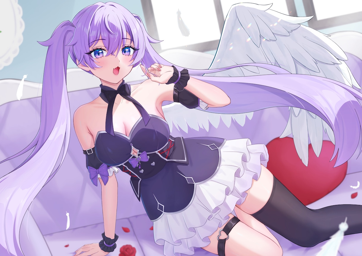 立ち絵、1枚絵等イラスト全般制作します あなただけの可愛いイラストを描きます！ イメージ1