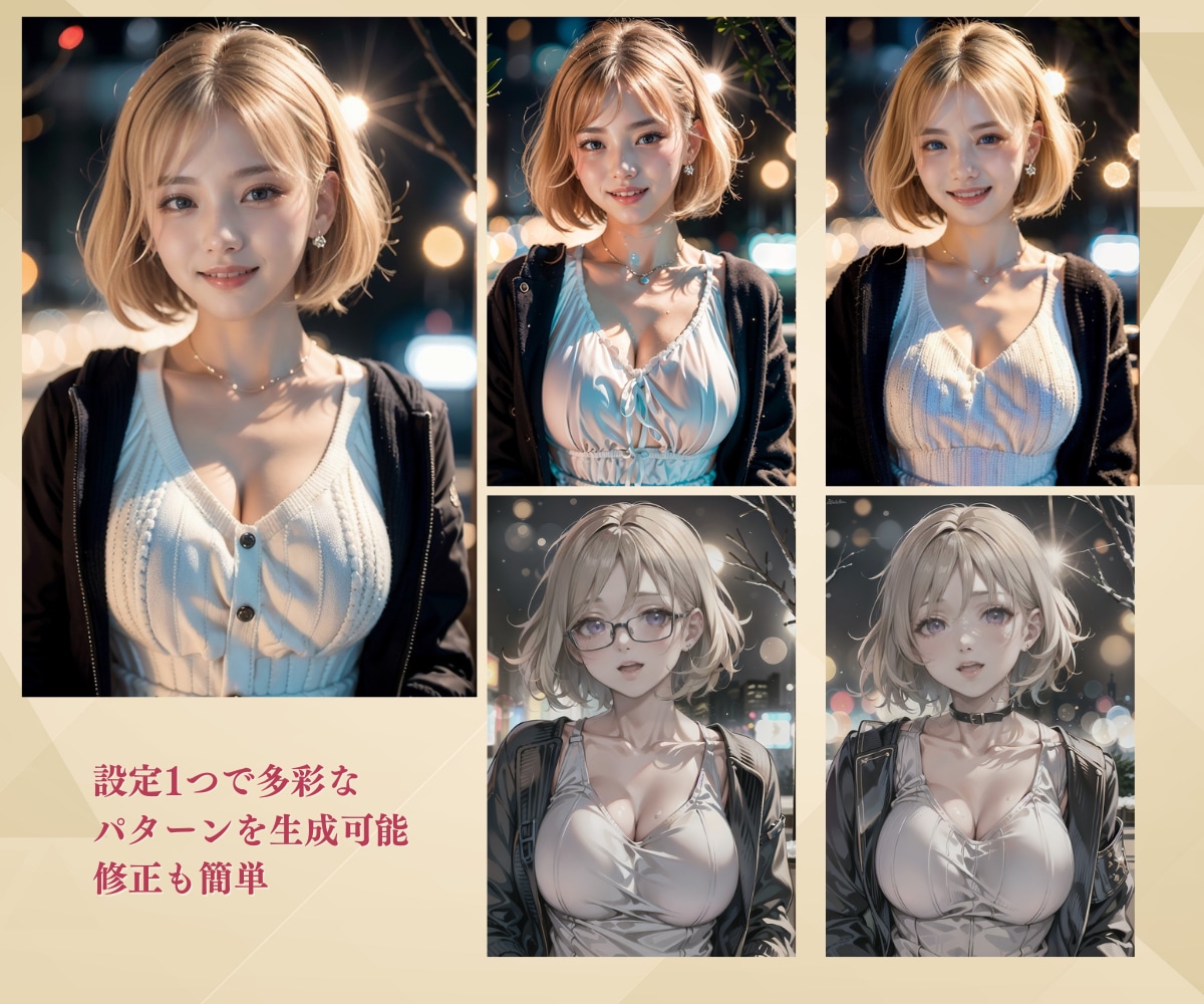 生成AIの環境構築から生成までサポートします [平日日中対応可能]画像生成AIマネタイズで7桁 イメージ2
