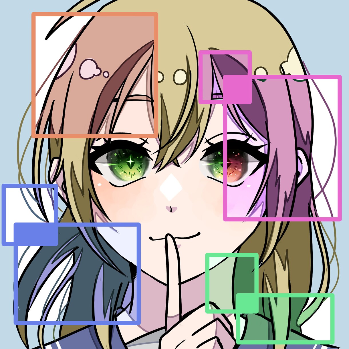 修正回数無制限！SNSアイコン描きます 修正無制限であなただけのSNSアイコンを描きます！ イメージ2