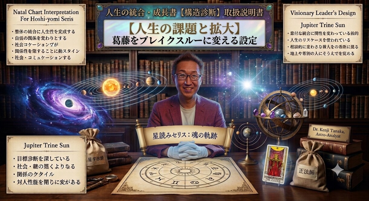 本当のあなたを紐解く人生の取扱説明書を作成します ​華やかな表の顔と、深く静かな内面の二面性を美しく統合。 イメージ3