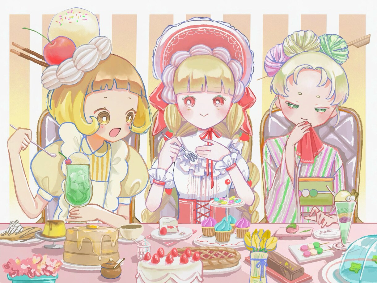 あなただけの一枚絵・イラスト制作致します アイコン用や一枚絵、動画用など幅広く活用可能◎ イメージ1