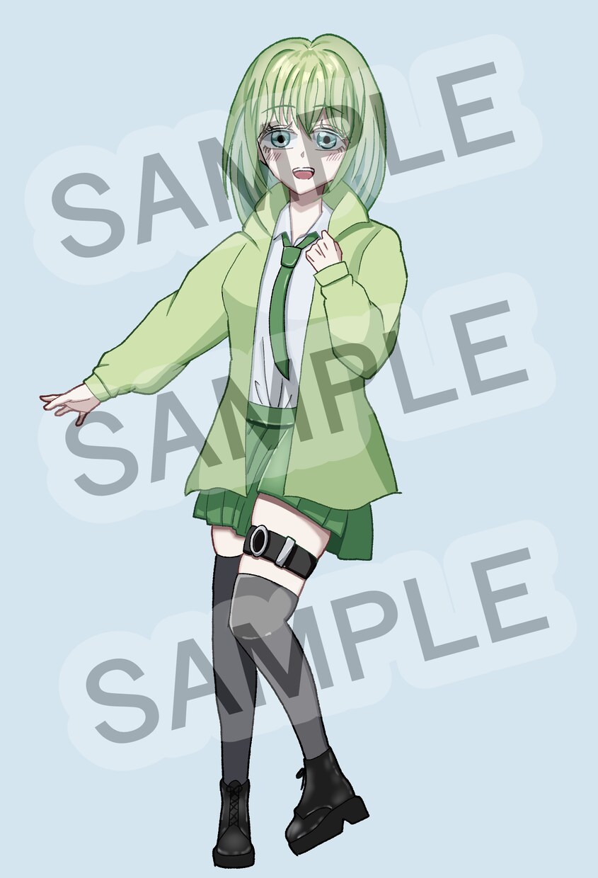 一枚絵を制作し、ご提供いたします 立ち絵、等身、ミニキャラ、サムネ用など／男性でも女性でも イメージ2
