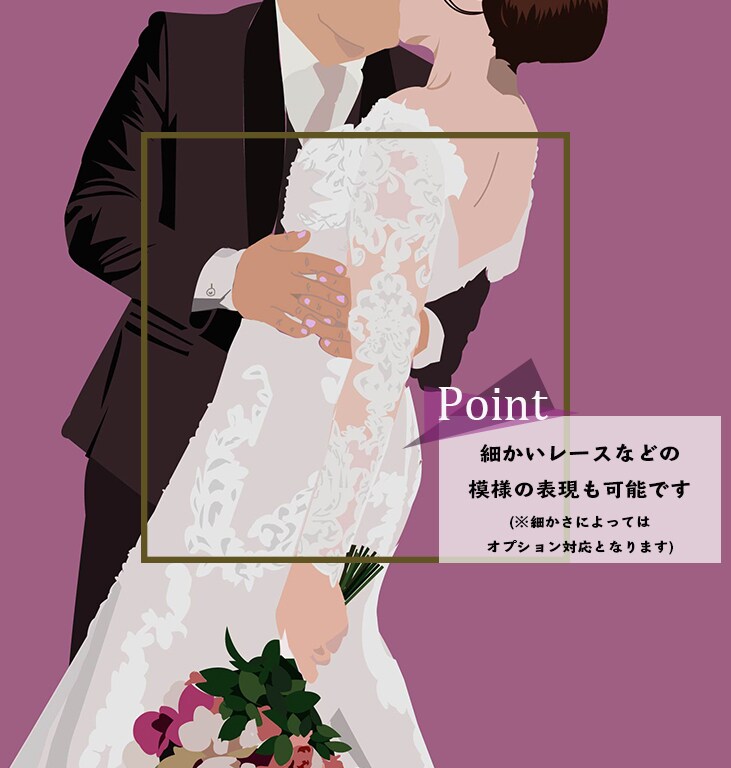 写真を元にお洒落でPOPなイラストを描きます ウェルカムボード、大切な人へのプレゼント、SNSアイコンに イメージ7