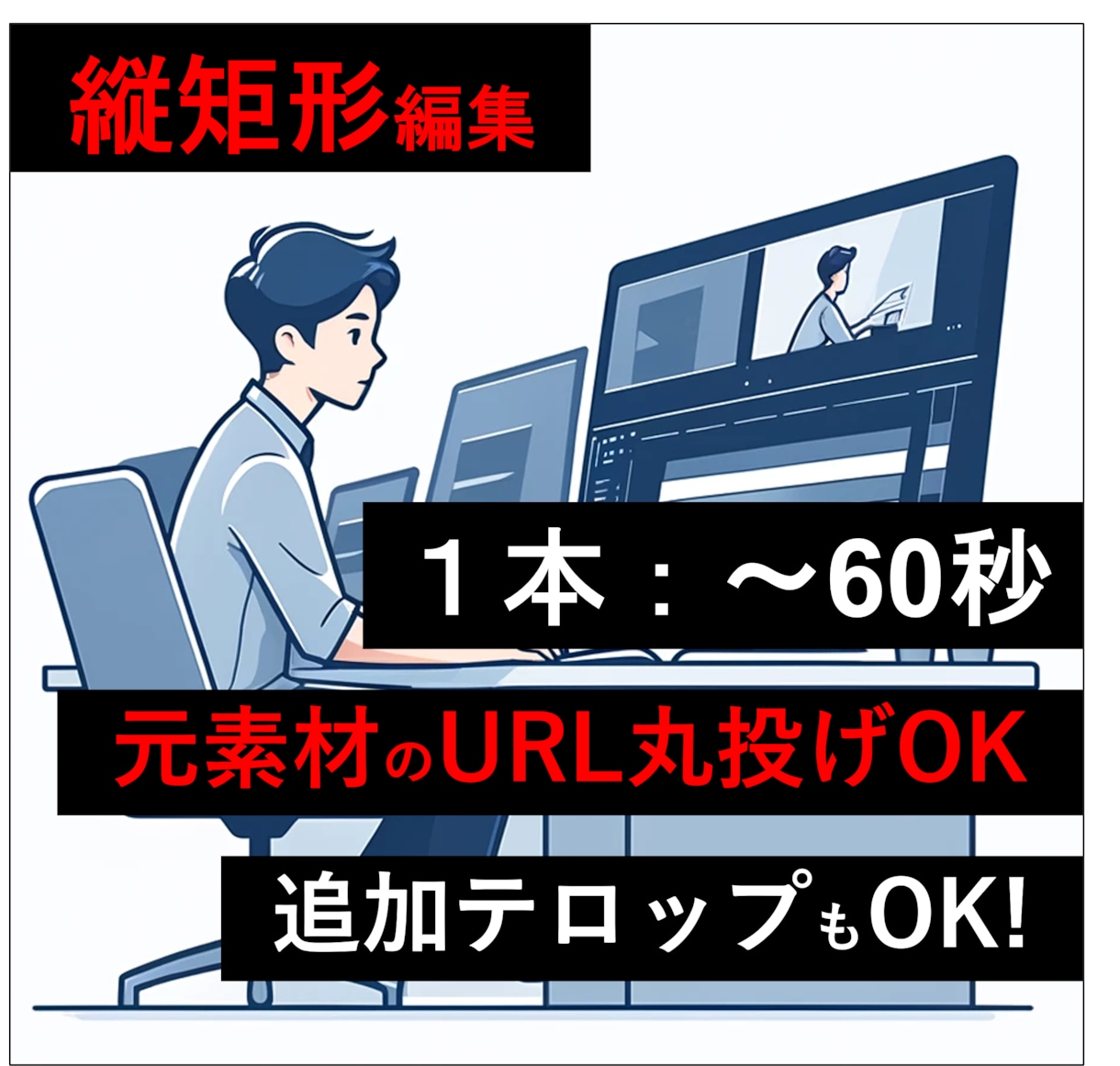 TIKTOK/YTショート　切り抜き動画作ります 3本～、収益化が狙える動画切り抜きをお手伝いします！ イメージ2