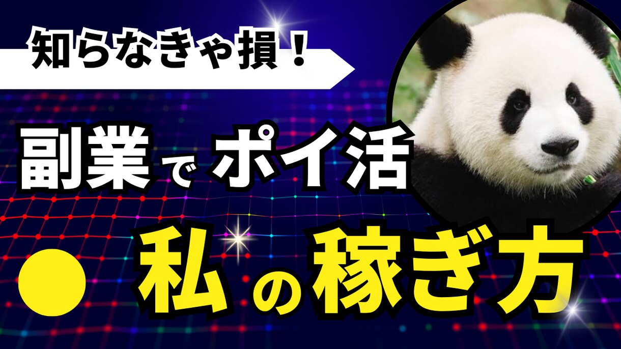 副業でポイ活！私の稼ぎ方教えます ココナラ最安！２４時間３６５日スピード対応！ イメージ1