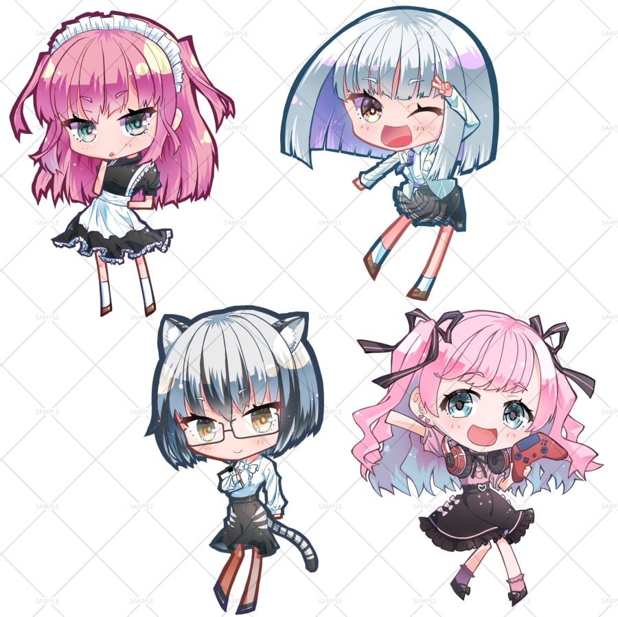 商用OK  デフォルメキャラクター描きます ゲームやグッズに使えるかわいいイラストを制作いたします イメージ6