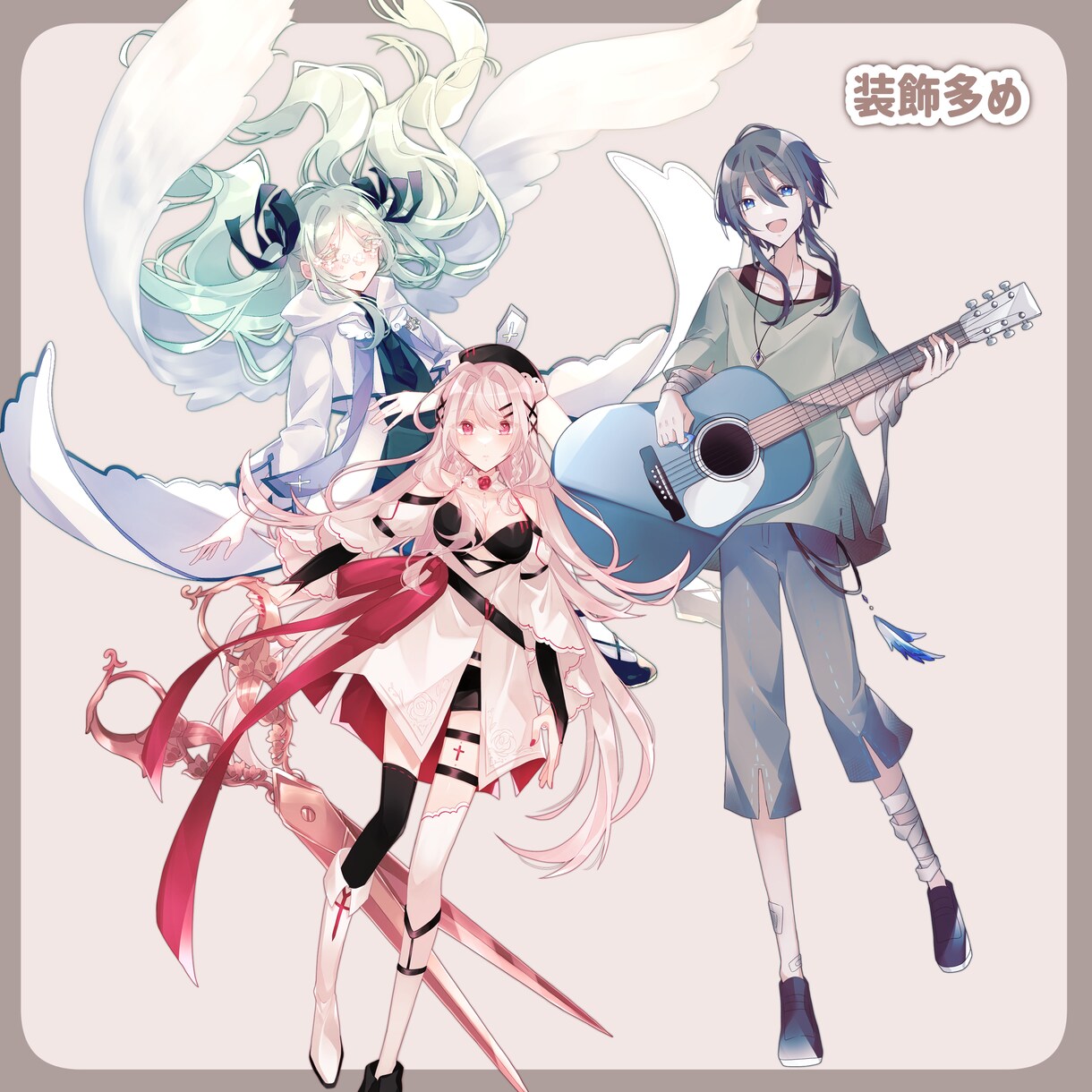 立ち絵制作いたします ゲーム、TRPGなどにどうぞ＊ イメージ5