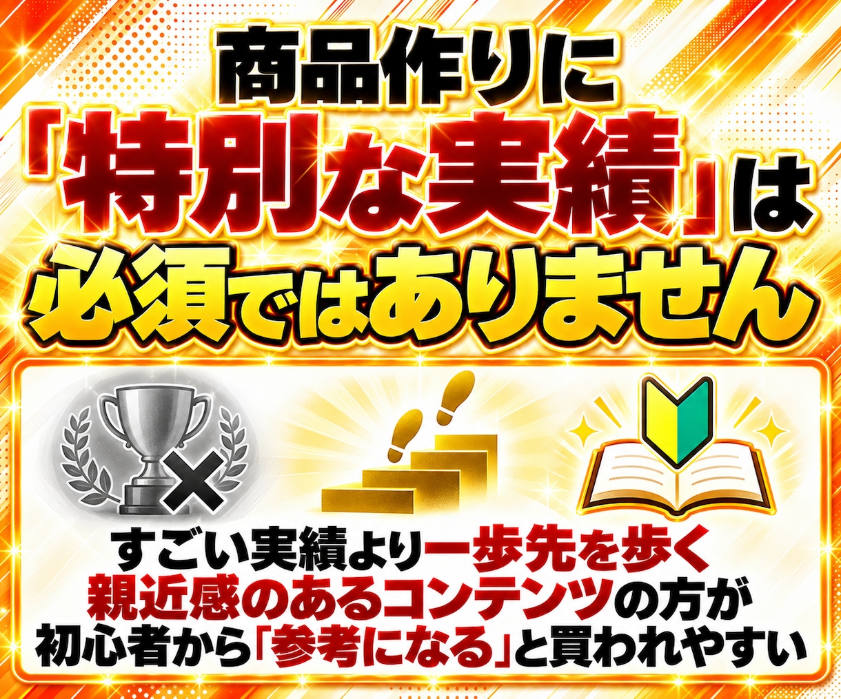 実績がなくてもコンテンツを作成する方法を教えます 初心者でも簡単に作成できる！！コンテンツ販売マニュアル イメージ3