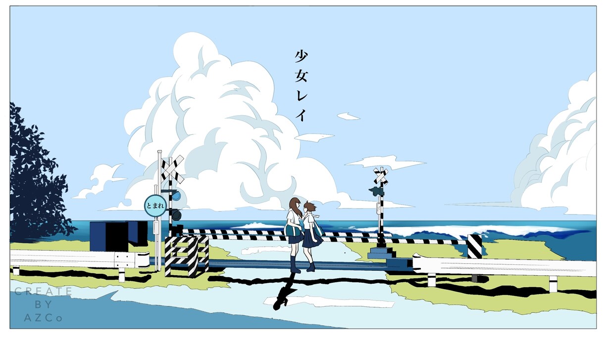 歌ってみたMVイラストを制作致します オリジナルMVイラスト、本家寄せなど承ります イメージ9