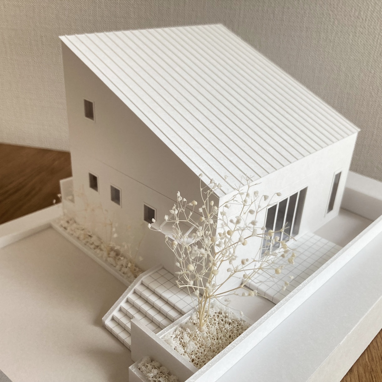 白模型S=1/50　建築模型の制作をいたします 検討・プレゼン・記念品など、様々なシーンでご活用いただけます イメージ8