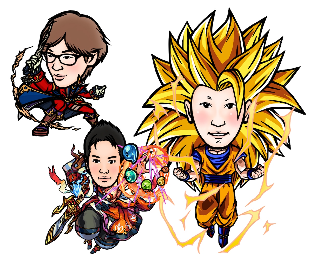 似顔絵を描きます snsアイコン、LINEスタンプ、名刺などに活用ください！ イメージ5