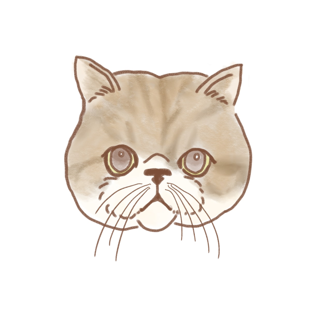 大切な家族(動物・ペット)をイラストにします 家族(動物)をあたたかみのあるイラストにします。 イメージ8