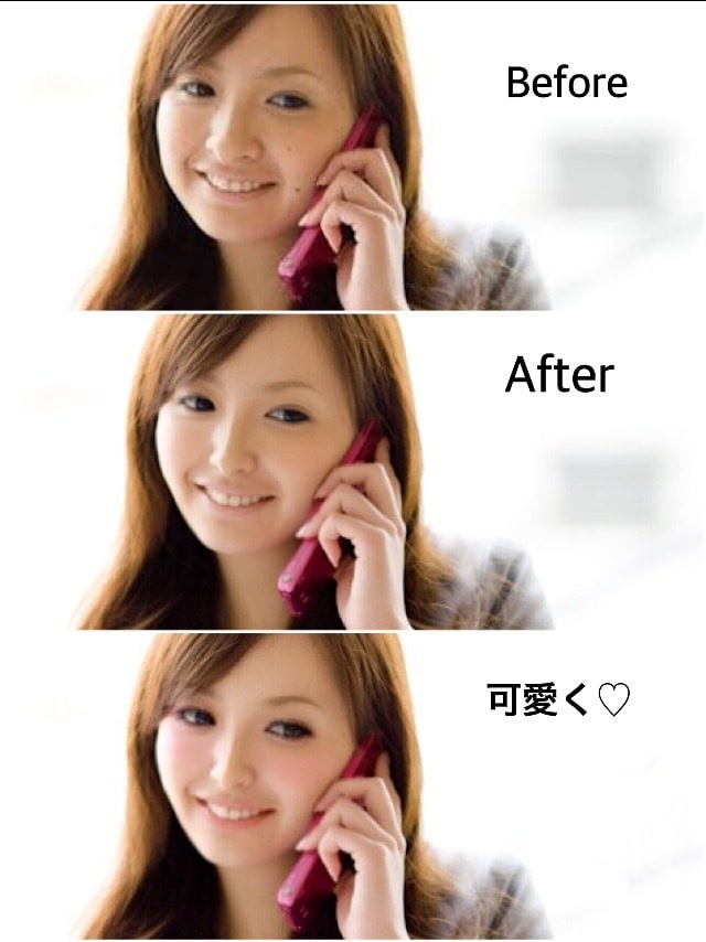 即納♡プロが美しく写真レタッチします 整形級別人、奇跡の1枚、ナチュラルも♡ イメージ3