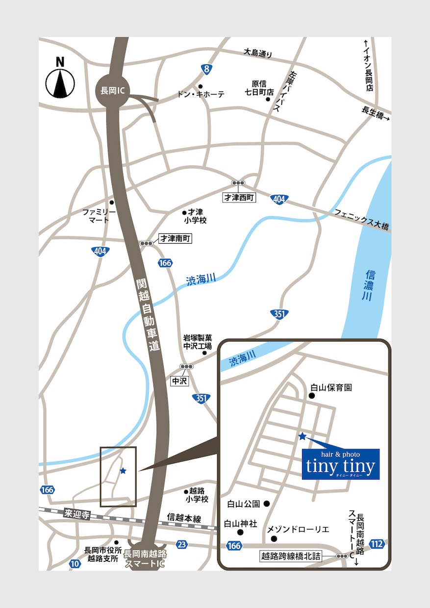 シンプルな地図・マップを3,000円で作成します 住所だけからでも作成可能！修正は何度でも！ イメージ6